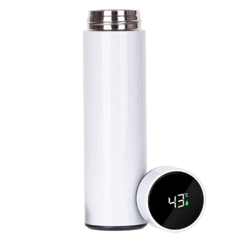 Hot Drink Flask with temperature display