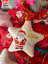 Load image into Gallery viewer, Personalised Christmas Star Decoration
