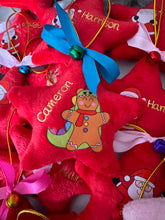 Load image into Gallery viewer, Personalised Christmas Star Decoration

