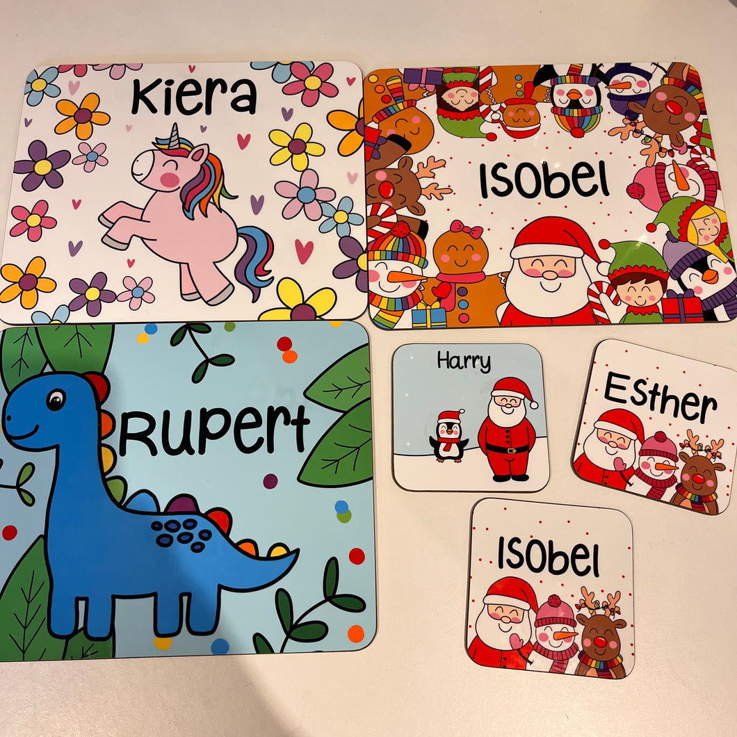 SECONDS Placemats/coasters