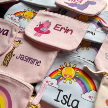 Load image into Gallery viewer, Zip coin purse/mini pouch
