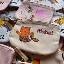 Load image into Gallery viewer, Zip coin purse/mini pouch
