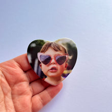 Load image into Gallery viewer, Personalised photo fridge magnet
