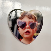 Load image into Gallery viewer, Personalised photo fridge magnet
