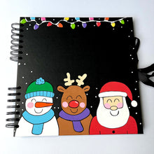Load image into Gallery viewer, Hand painted Christmas Scrapbook
