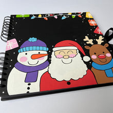 Load image into Gallery viewer, Hand painted Christmas Scrapbook
