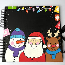 Load image into Gallery viewer, Hand painted Christmas Scrapbook
