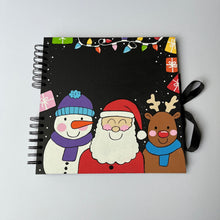 Load image into Gallery viewer, Hand painted Christmas Scrapbook
