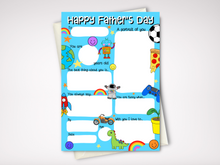 Load image into Gallery viewer, Father&#39;s Day Keepsake Card
