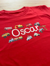 Load image into Gallery viewer, Children&#39;s Personalised T-shirt (3-13 years)
