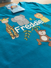 Load image into Gallery viewer, Children&#39;s Personalised T-shirt (3-13 years)
