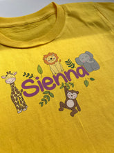 Load image into Gallery viewer, Children&#39;s Personalised T-shirt (3-13 years)
