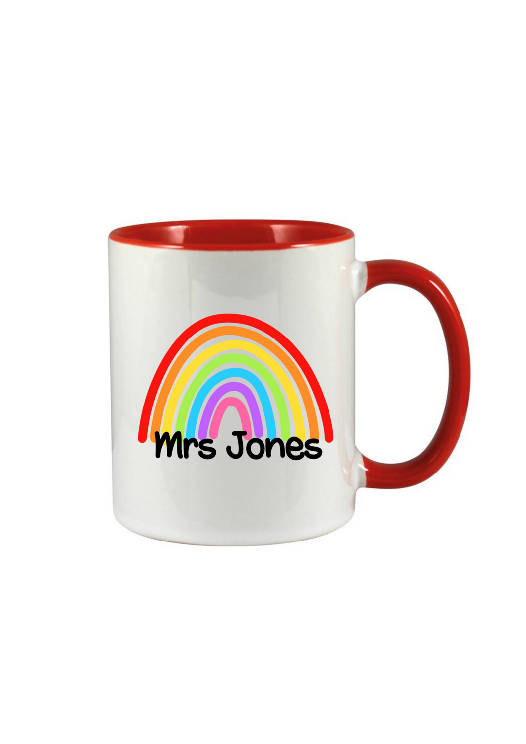 Rainbow Name Mug