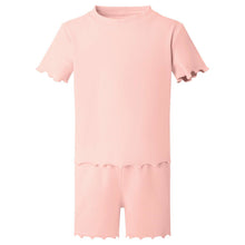 Load image into Gallery viewer, NEW Ribbed T-shirt and shorts set
