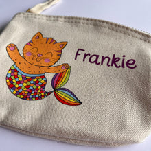 Load image into Gallery viewer, Zip coin purse/mini pouch
