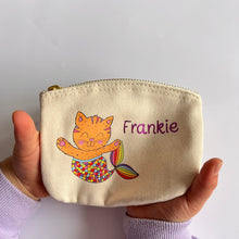 Load image into Gallery viewer, Zip coin purse/mini pouch
