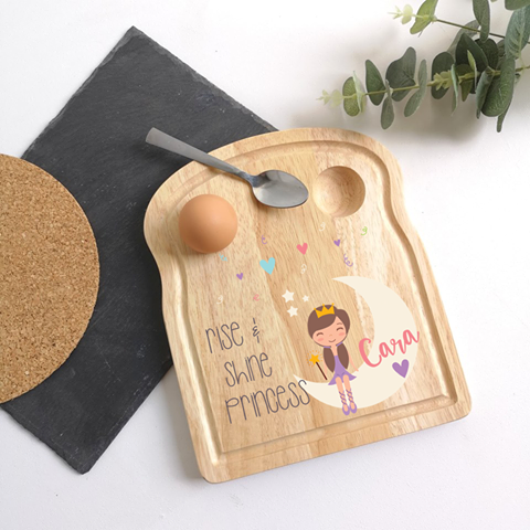 Princess Egg Breakfast Board