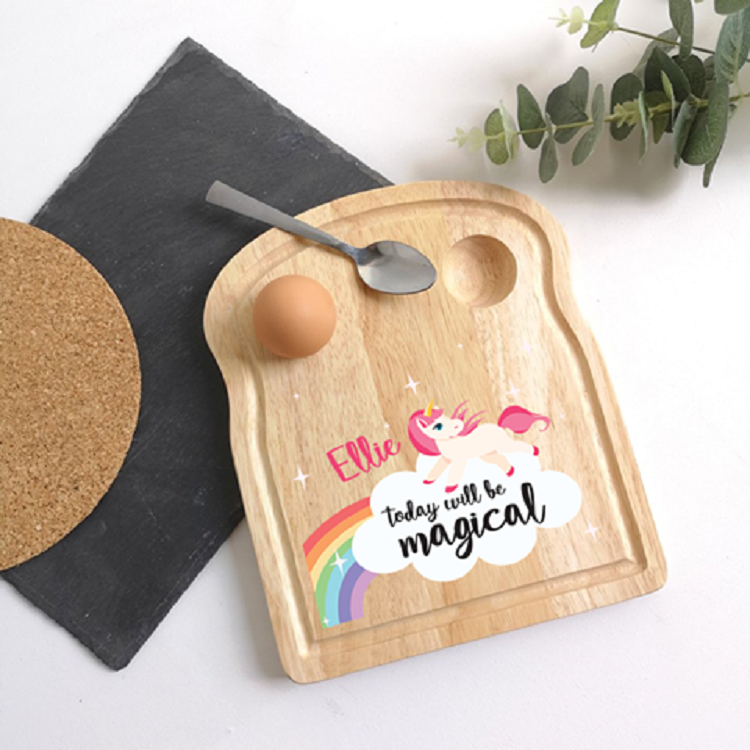Unicorn Egg Breakfast Board