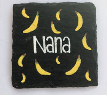Load image into Gallery viewer, Hand painted slate coaster
