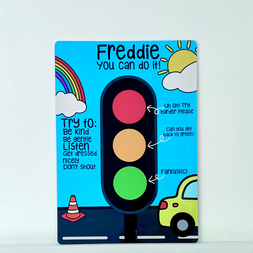 Traffic Light Behaviour Chart
