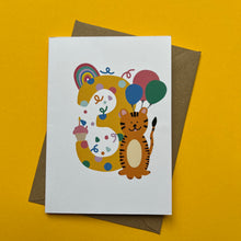 Load image into Gallery viewer, Age 1-6 Birthday Cards by Sweet Pea Paperie
