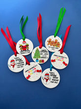 Load image into Gallery viewer, Christmas Ceramic decorations
