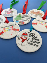 Load image into Gallery viewer, Christmas Ceramic decorations
