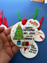 Load image into Gallery viewer, Christmas Ceramic decorations
