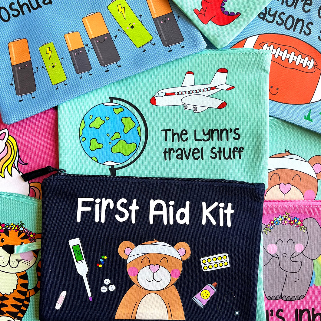 Personalised Zip Pouch