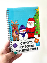 Load image into Gallery viewer, Christmas notebook
