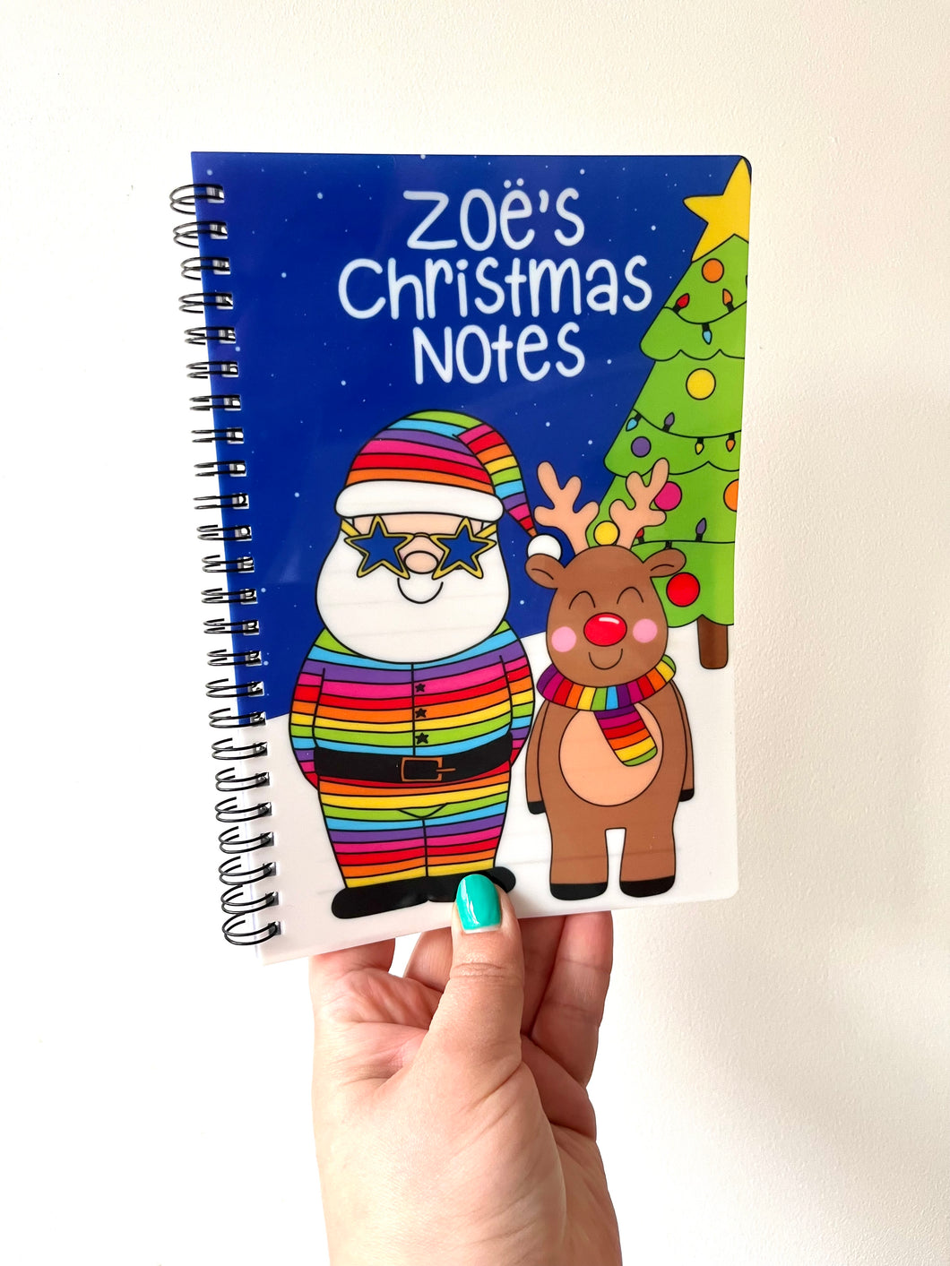 Christmas notebook