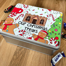Load image into Gallery viewer, Christmas Treat Tin
