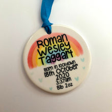 Load image into Gallery viewer, Ceramic Rainbow Decoration
