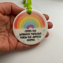 Load image into Gallery viewer, Ceramic Rainbow Decoration
