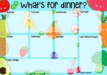 Load image into Gallery viewer, Meal Planner Whiteboard
