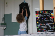 Load image into Gallery viewer, Starting School Hand Painted Chalkboard
