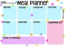 Load image into Gallery viewer, Meal Planner Whiteboard

