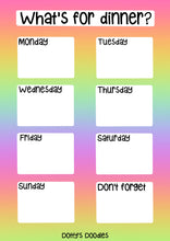 Load image into Gallery viewer, What&#39;s for Dinner? Whiteboard
