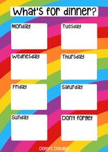 Load image into Gallery viewer, What&#39;s for Dinner? Whiteboard
