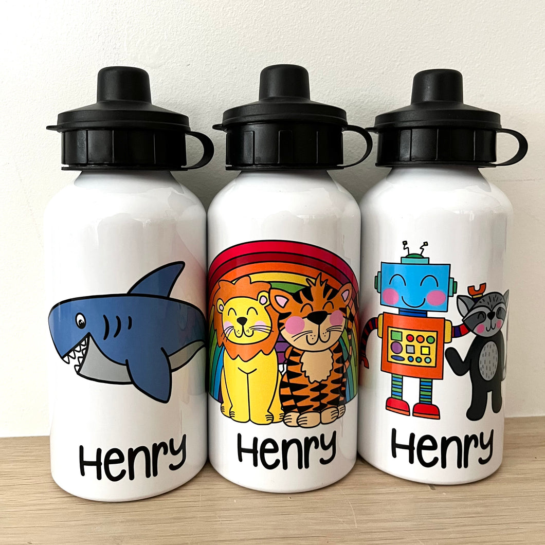 Personalised Water Bottle (400ml sports cap)